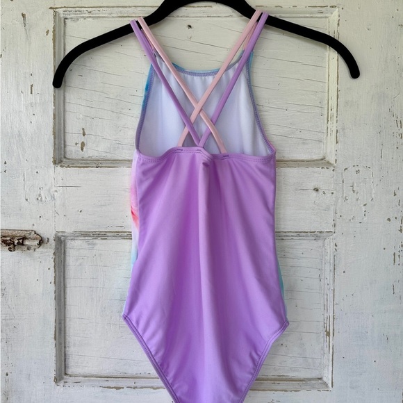 OP & CHILDRENS PLACE, SET OF 2, GIRLS SWIMSUITS. SIZE M(7/8) - Picture 7 of 10